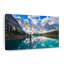 «Lakeside Mountains Mountain Reflection», reproduction sur toile-92520212