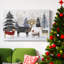 Christmas Holiday Arts - Toile tendue avec châssis-877368222