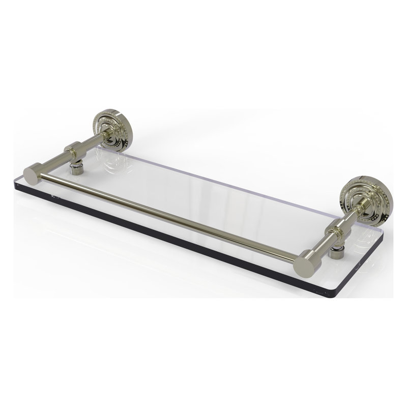 Marchmont Bracket Shelf, Polished Nickel