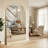 Large Oversized Arched Floor Mirror With Stand, Wall Mirror-34507445-34507447