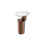Tosca Marble Pedestal End Table