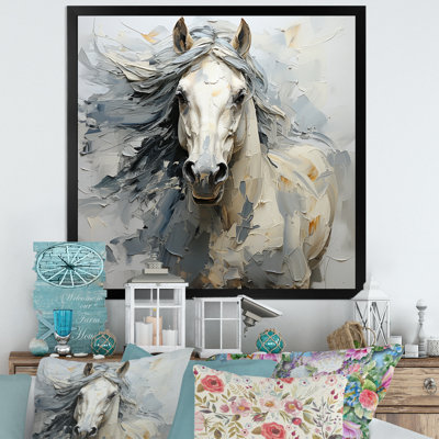 Fantasy Feminine Horse I - Horse Canvas Print