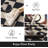 Vilena Herringbone Pattern Washable Area Rug - Chic Textured Design for Living Room, Bedroom, or Entryway Decor-1005013595
