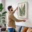 Three Fern Fronds Botanical - Wrapped Canvas-2080680358-2080680353