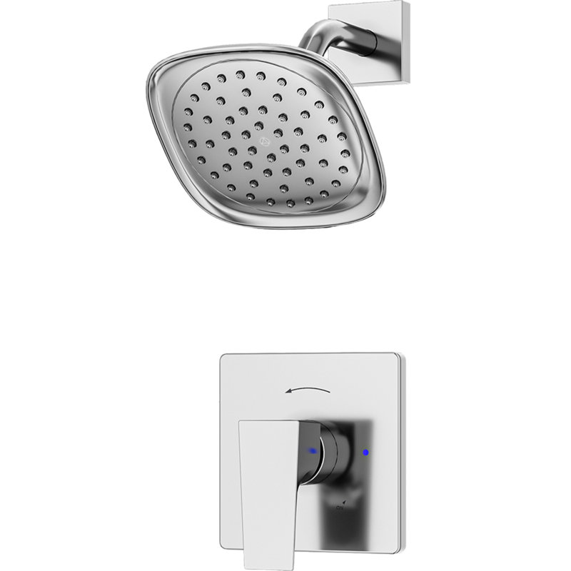 Garniture de douche Verity, Chrome poli