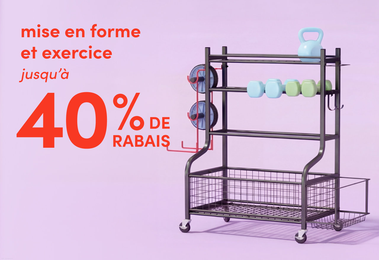 mise en forme et exercice en solde