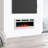Shipman Recessed Wall Mounted Electric Fireplace Insert-1594971923
