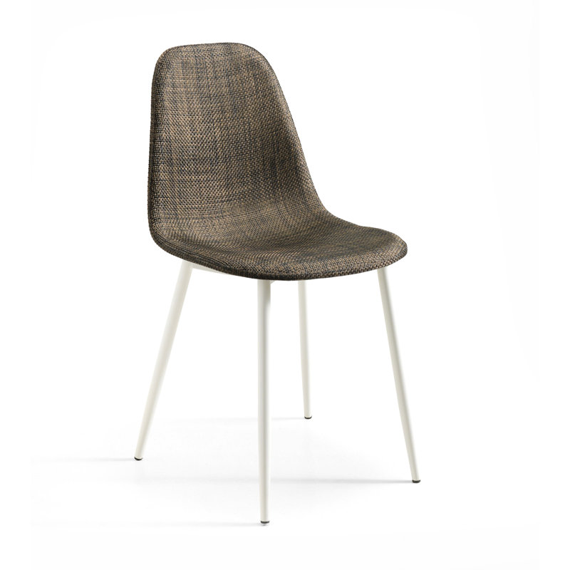 Gallatin Upholstered Dining Chair, Brown