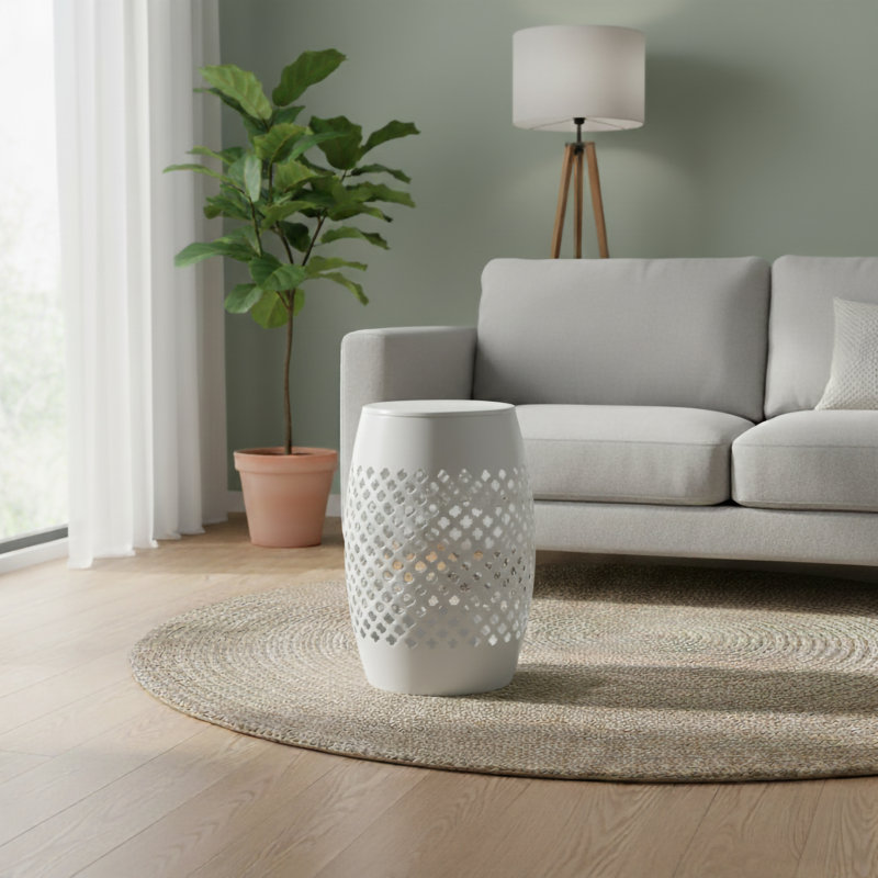 Table de bout Tirmen, Blanc