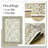 Taupe Beige Tan 4X6 Washable Boho Rug Floral Distressed Carpet For Entryway Bedroom-565347484-565347463