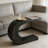 Stylish Hallway Table,Console Table,C-Shaped Accent Table