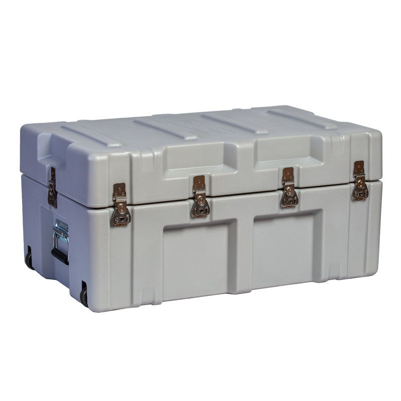 The Iron Brick Trunk - Strongest USA Made Trunk, Grey