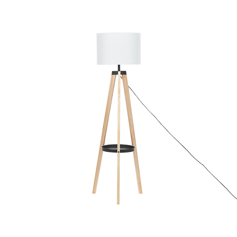 Ethel 149cm Brown Tripod Floor Lamp