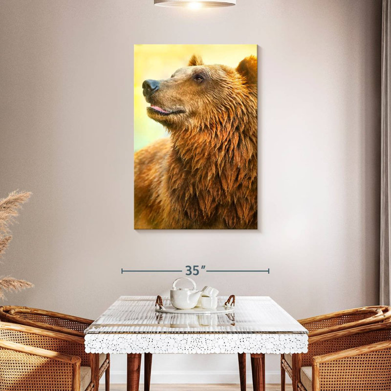 Brampt Cute Bear I, 45" H x 30" W