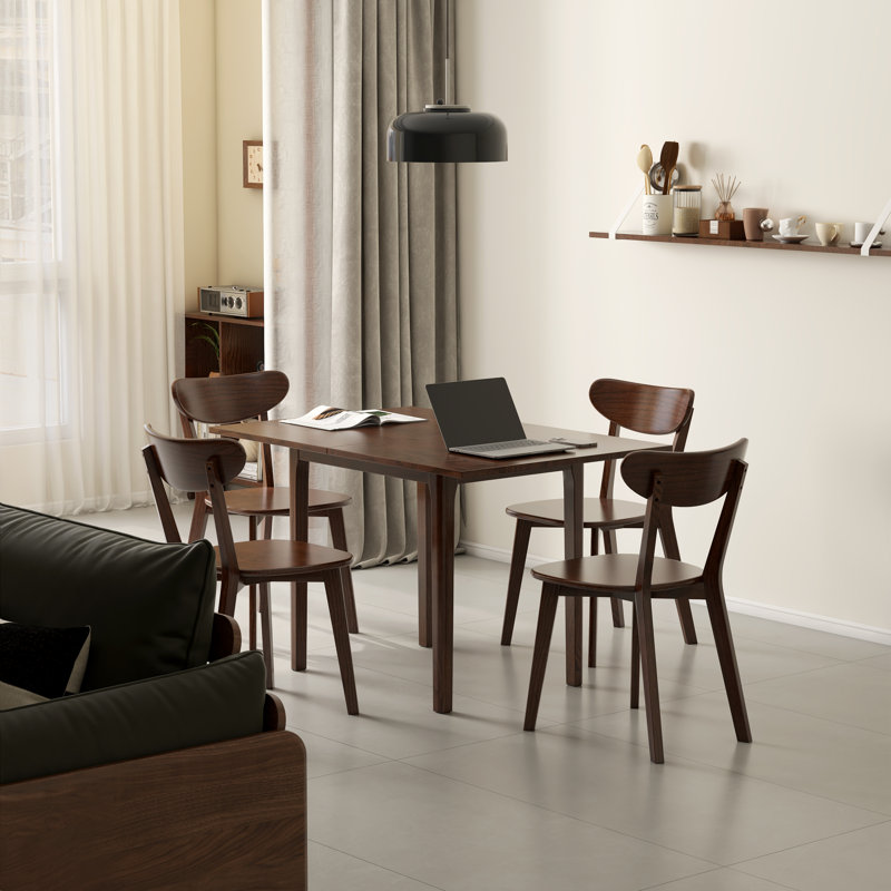 Solid Oak Folding Dining Table, Natural Oak