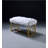 Winterbourne Down Faux Fur Upholstered Bench
