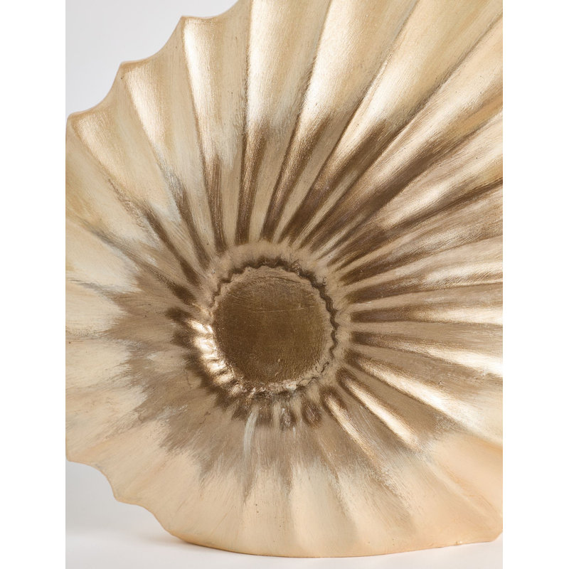 Sculpture en nacre naturelle Nautilus