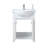 24'' White Modern Free-Standing Single Bathroom Vanity Set