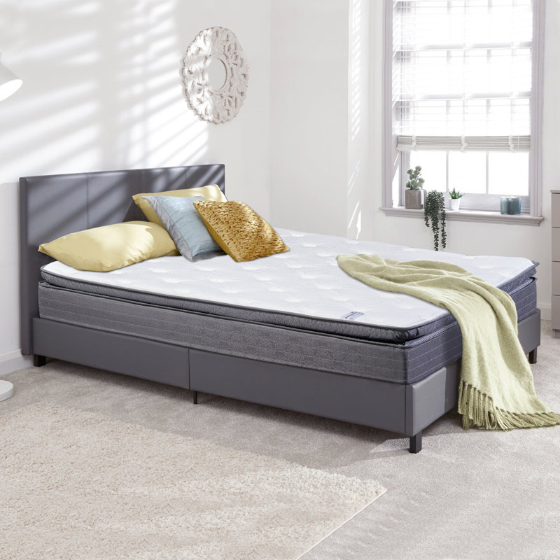 Matelas ferme avec sommier tapissier 13 "Polo, Lit simple, Pas de sommier tapissier