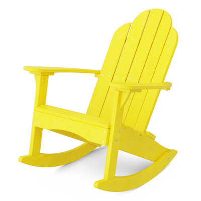 Classic Adirondack Rocking Chair
