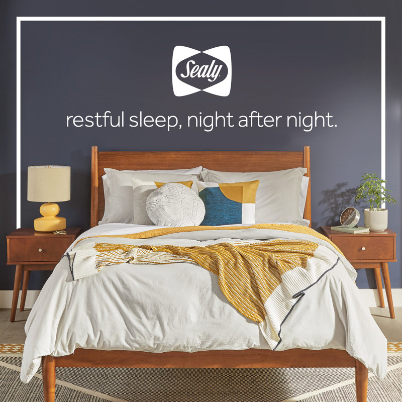 Sealy Cool 12" Medium Hybrid Mattress, Queen
