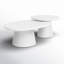 Concrete Solid 2 Nesting Tables