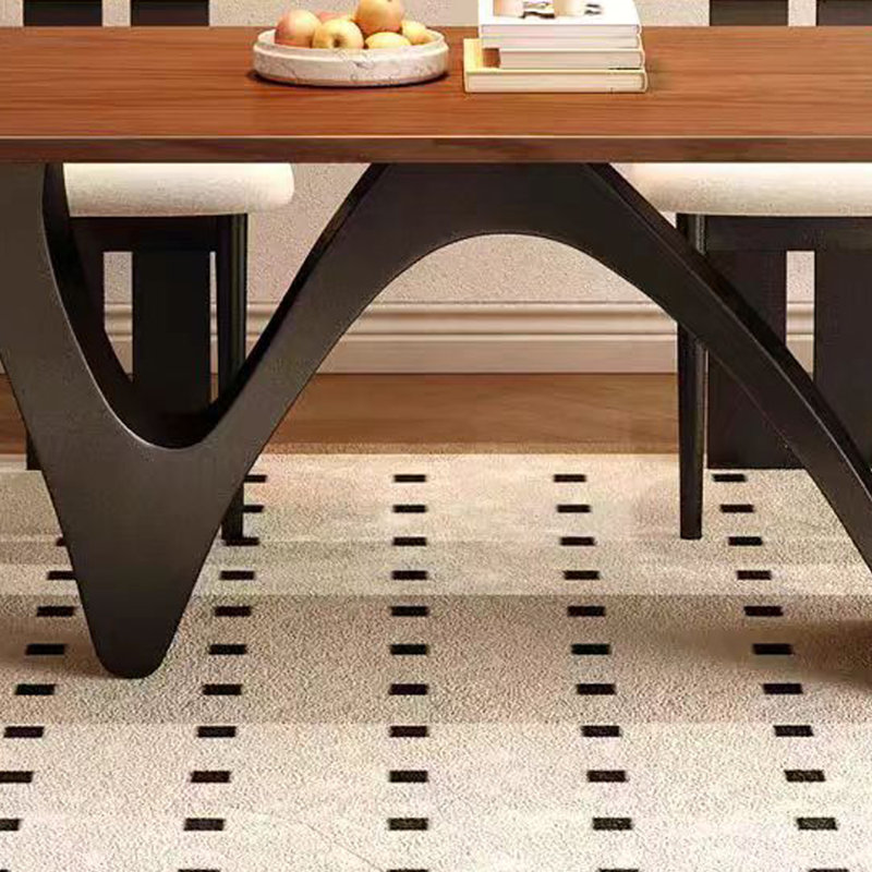Table de salle à manger Retro Home, H 29,53 po x L 62,99 po x l 27,56 po