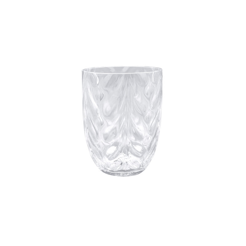Sip Sip 8oz. Handmade Crystal Stemless Wine Glass