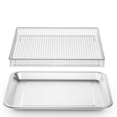 Stainless Steel Air Fryer Basket and Tray
