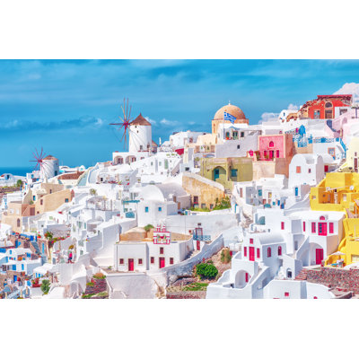 Scarber Greek Architecture par Ihor Tailwind - photographie sur toile tendue