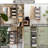 Aislin 3-Shelf Fabric Hanging Closet Organizer, Foldable Wardrobe Storage Shelf for Clothes, Bags, Shoes