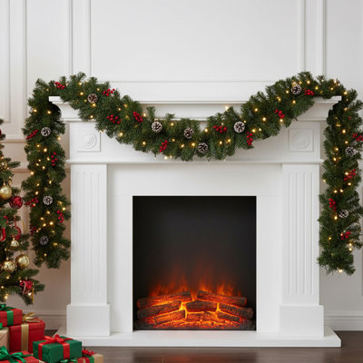 Lighted 270cm Wreath