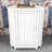 Gottman Bathroom Cabinet with Adjustable Shelf, Modern Wood Corner Storage Cabinet-2135156604