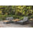 82.75'' Wide L-Shaped Aluminum Patio Sectional with Cushions