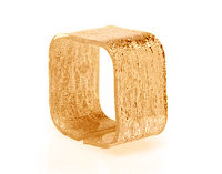 Rond de serviette Holiday, Or
