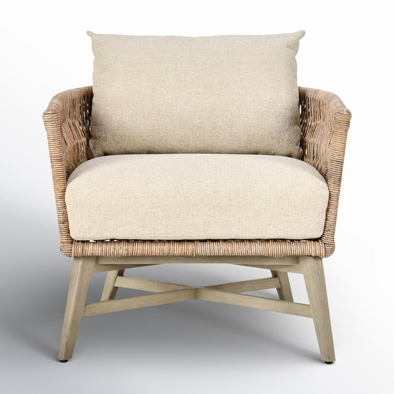 Collins Outdoor Solid Wood Lounge Chair