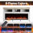 Trevaughn Unfinished TV Stand for TVs up to 65" with Fireplace Included