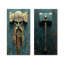 Ensemble d'art mural Thors Hammer I - Vikings Gods-70796811-70796917