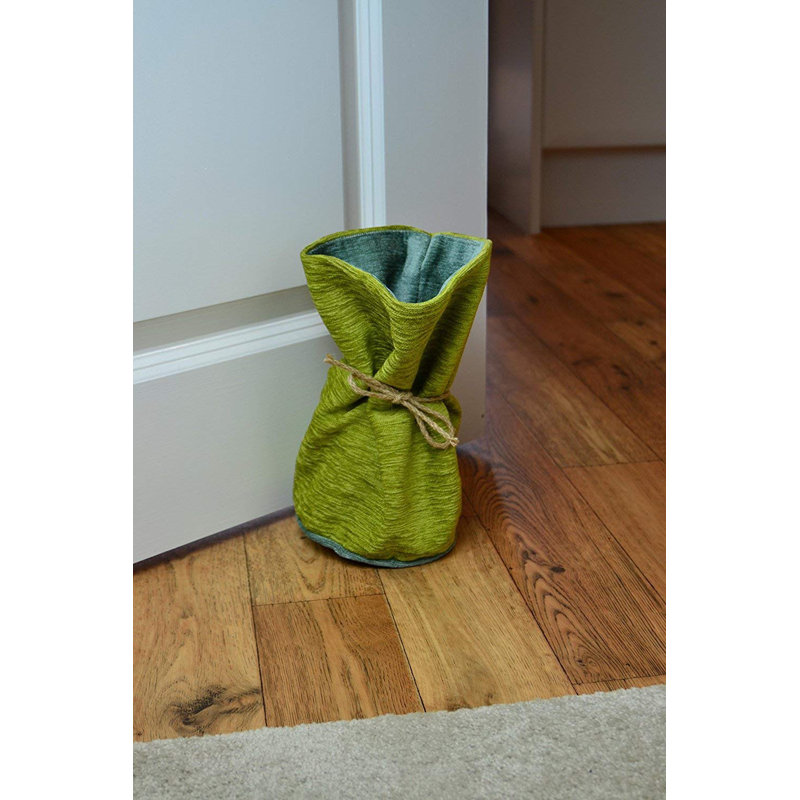 Macit Door Wedge, Lime Green/Blue
