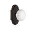 Cottage Plate with White Porcelain Door Knob-1002747536-993138276