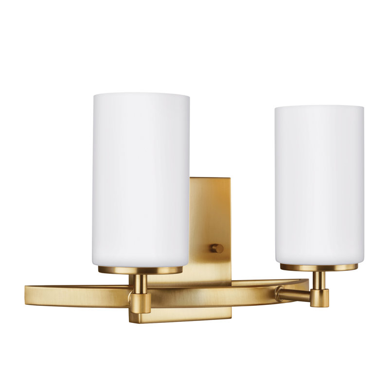 Alturas Two Light Wall / Bath from Generation Lighting , No, Satin Bronze
