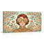 Ensemble de 1 tableau mural sur toile de style steampunk floral-130707217-130707218
