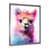 Cadre simple argenté