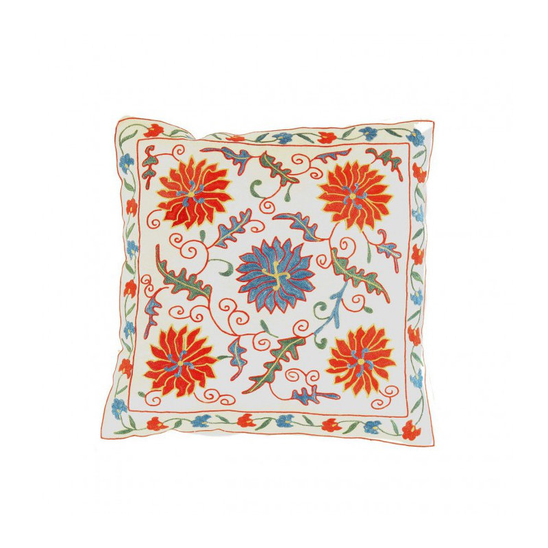 Coussin TS 192 Ivory Suzani Turkish