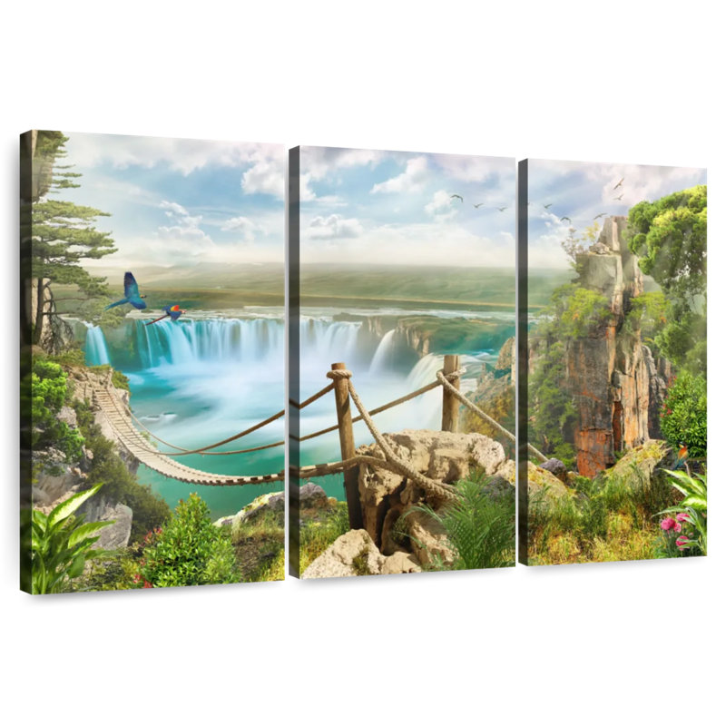 Cascade numérique Alvord, H 20 po x l 33 po