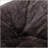 Vida 3 Foot Rounded Faux Fur Bean Bag, Brown/Beige, Soft And Stylish With High-Density Foam For Ultimate Comfort-833016230
