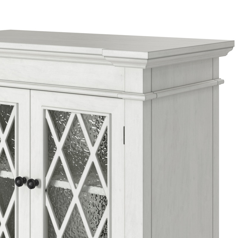 Unfinished TV Stand for TVs up to 40", Antique Creme