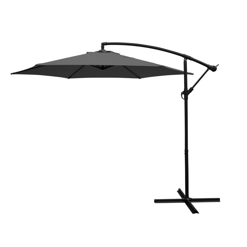 300cm Cantilever Parasol, Grey