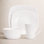 Colorscapes Swirl Porcelain Dinnerware Set - Service for 1