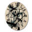 Horloge murale abstraite Neutre Neutre-579264706